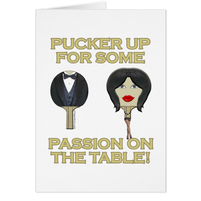 卓球台の情熱 (正面)