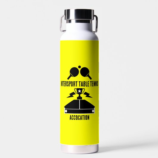 卓球大会 ウォーターボトル (正面)