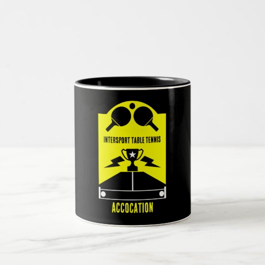 卓球大会 ツートーンマグカップ (中央)