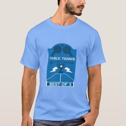 卓球大会 Tシャツ (正面)