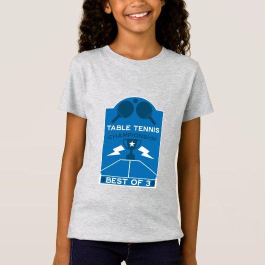 卓球大会 Tシャツ (正面)