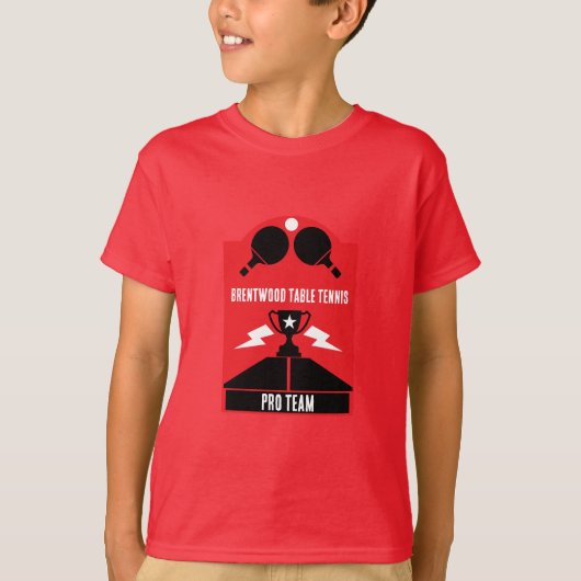 卓球大会 Tシャツ (正面)