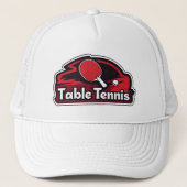 卓球帽 キャップ (正面)