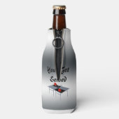 卓球得デザイン ボトルクーラー (ボトル裏面)