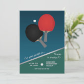 卓球招待状 招待状 (スタンド正面)