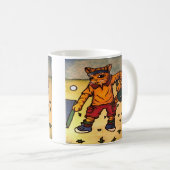 卓球猫 コーヒーマグカップ (正面右)