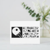 卓球生き延び ポストカード (スタンド正面)