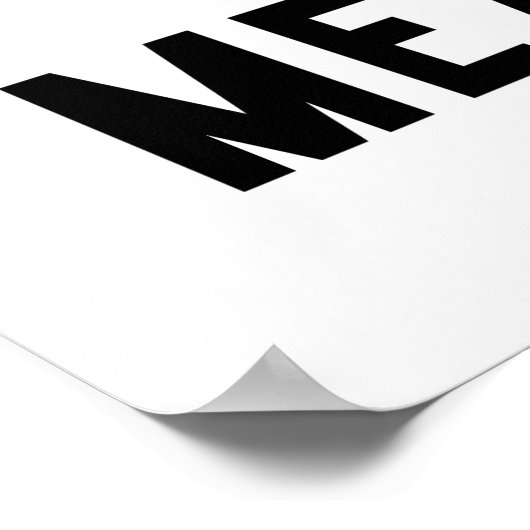 卓球生活がなければ無意味だ ポスター (角)