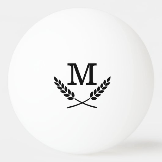 卓球用に初期化されたping pongボールの名前 卓球ボール (正面)