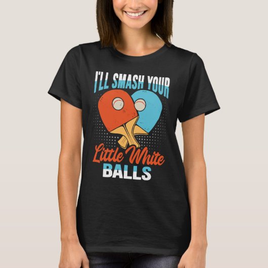 卓球用卓球 Tシャツ (正面)