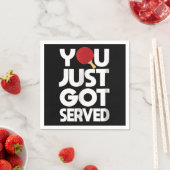 卓球男子バタフライピンポン スタンダードカクテルナプキン (インサイチュ)