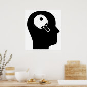 卓球考えについて ポスター (キッチン)