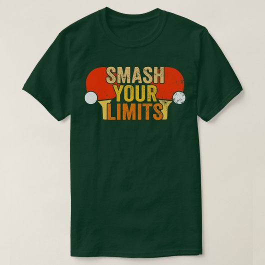 卓球選手クラブの衣装9 Tシャツ (デザイン正面)
