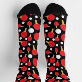 卓球選手ノベルティピンポン ソックス (上部)