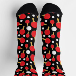 卓球選手ノベルティピンポン ソックス