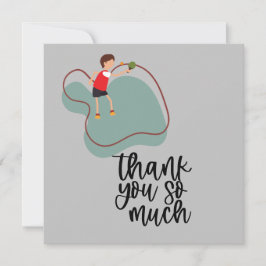 卓球選手 サンキューカード