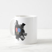 卓球都市 コーヒーマグカップ (正面左)