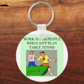 卓球1 キーホルダー (正面)