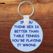 卓球 キーホルダー (正面)