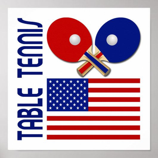 卓球 ポスター (正面)