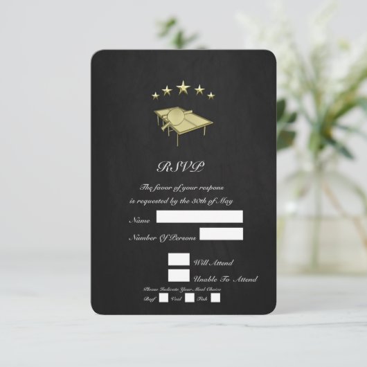 卓球 出欠カード (スタンド正面)