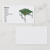 卓球 名刺 (正面/裏面)