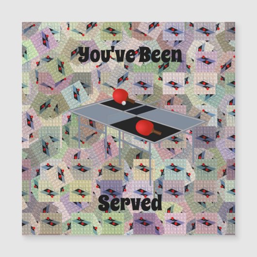 卓球、磁気カード (正面)