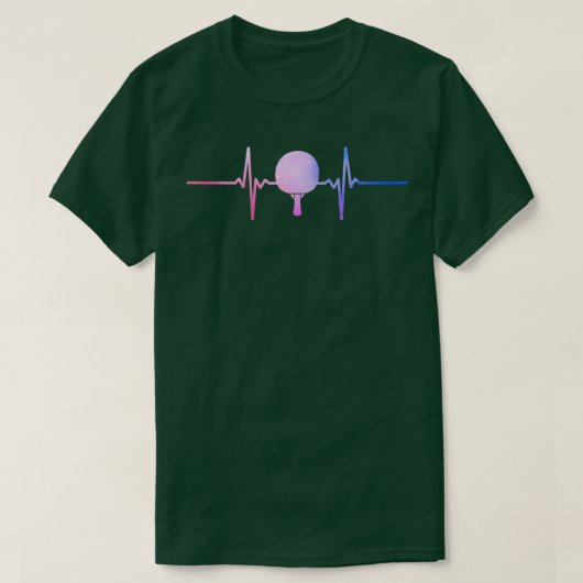 卓球 2 Tシャツ (デザイン正面)