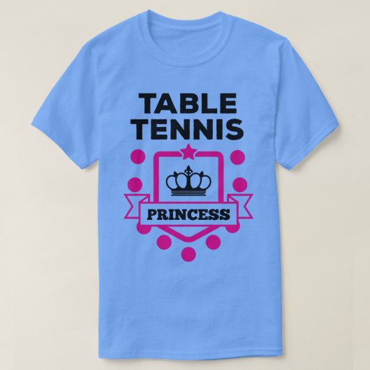 卓球 Tシャツ (デザイン正面)
