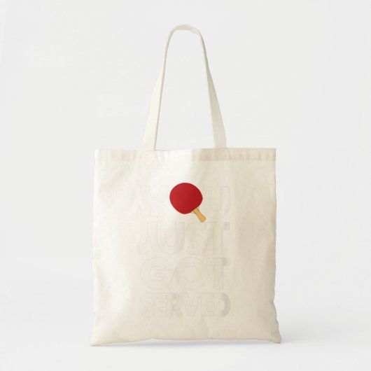 卓球s蝶男性へピンポンTee トートバッグ (正面)