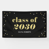 卓越したクラス編集可能なカラー卒業バナー 横断幕 (横)