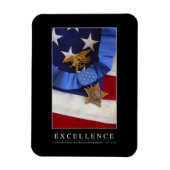 卓越した感動的引用文 マグネット (縦)