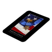 卓越した感動的引用文 マグネット (左側)