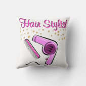 卓越した美容師と美容師 クッション (裏面)
