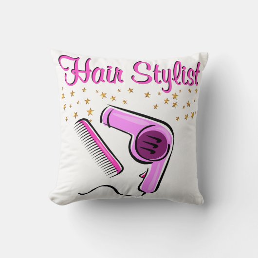 卓越した美容師と美容師 クッション (正面)
