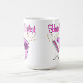 卓越した美容師と美容師 コーヒーマグカップ (中央)