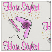 卓越した美容師と美容師 ファブリック (クローズアップ)