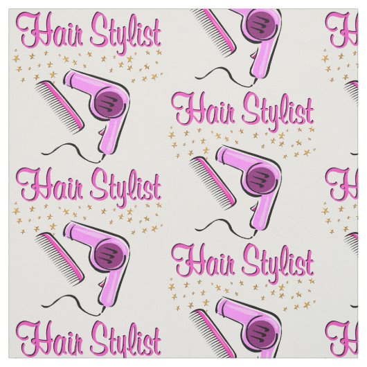 卓越した美容師と美容師 ファブリック (見本)