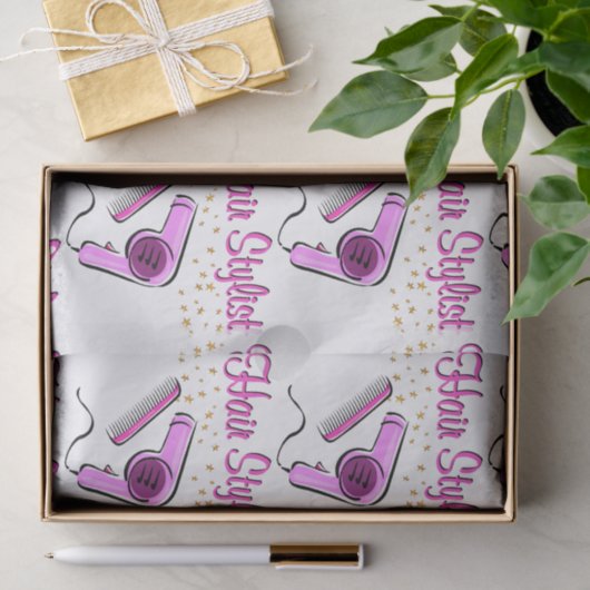 卓越した美容師と美容師 薄葉紙 (ギフト)