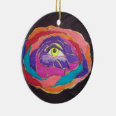 卓越した開花 セラミックオーナメント (右)