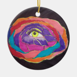 卓越した開花 セラミックオーナメント