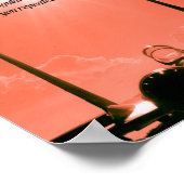 「卓越性は単数の行為ではなく、習慣だ。ヨ ポスター (角)