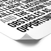 卓越性は決して偶然ではない ポスター (角)