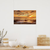 卓越性は習慣ポスタ感動的ープリント ポスター (キッチン)