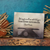 卓越性を求めて努力すること フォトプラーク (側面)