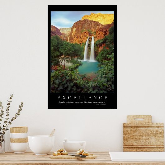 卓越性 ポスター (キッチン)