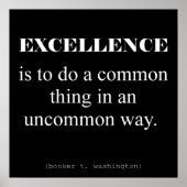 卓越性 ポスター (正面)