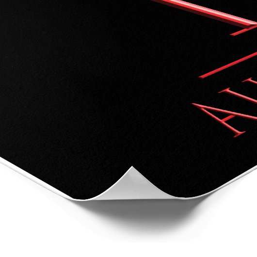 卓越性 ポスター (角)