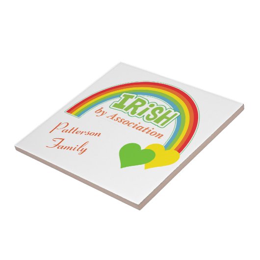 協会はアイルランド人だ タイル (側面)