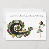 協会年次総会 招待状 (正面)